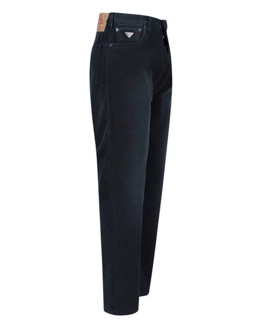 Prada Blue Jeans Cotton for men