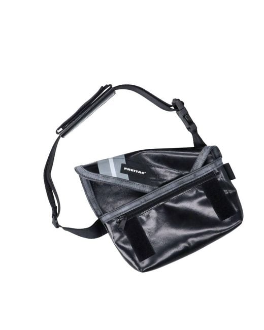 Freitag Black Shoulder Bag "F40 Jamie"