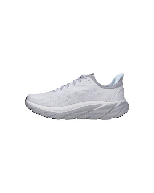 Hoka One One Gray Performance Running Sneakers