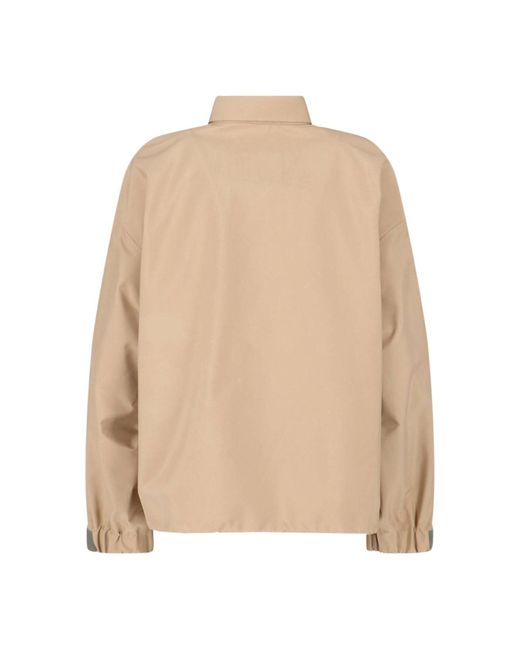 Miu Miu Natural Logo Anorak