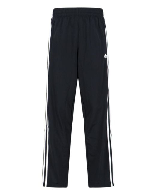 Adidas Blue 'Firebird' Track Pants for men
