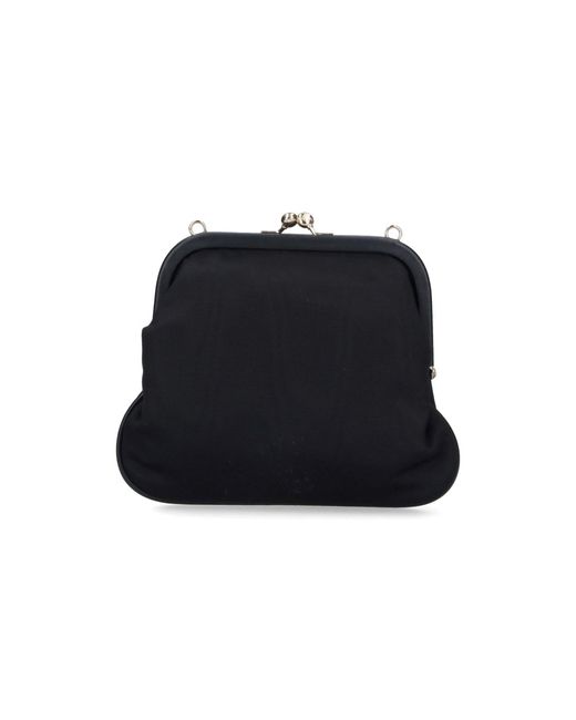 Vivienne Westwood Black Granny Frame Clutch