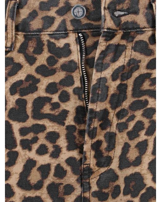 Anine Bing Multicolor Hugh Straight Jeans
