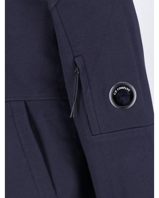 C P Company Blue C. P. Company 100% Cotton Sweatshirt for men