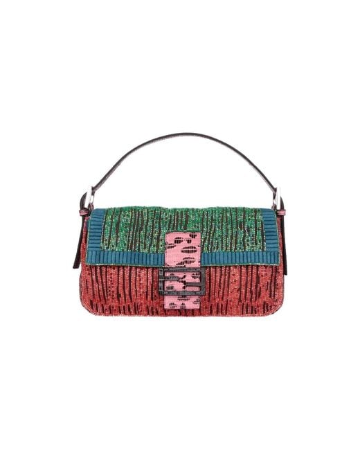 Fendi Multicolor Shoulder Bag "Baguette 26424"