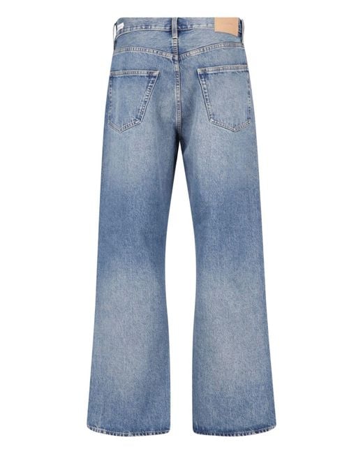 sunflower Blue Wide Leg Jeans "Wide Twist" for men