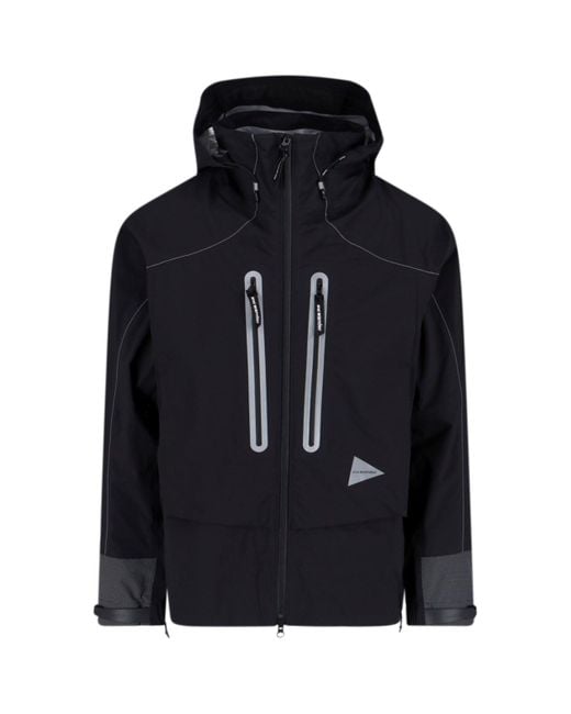 And Wander Blue "Pertex Shield" Jacket for men