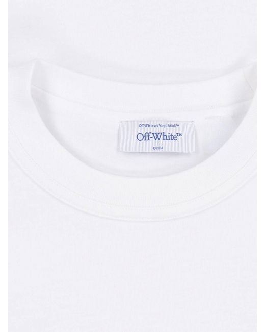 Off-White c/o Virgil Abloh White Cotton T-Shirt For for men