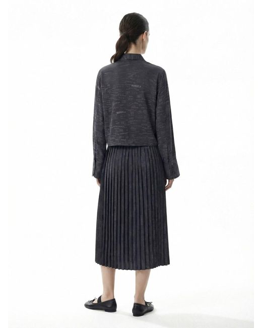 MM6 by Maison Margiela Blue Logo Shirt