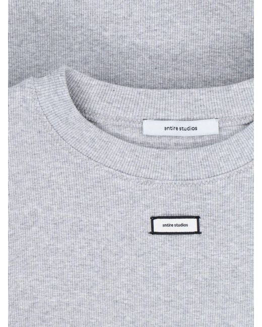 Entire studios Gray T-Shirt "Lounge"