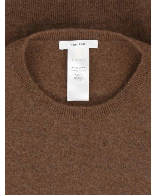The Row Brown Sweaters