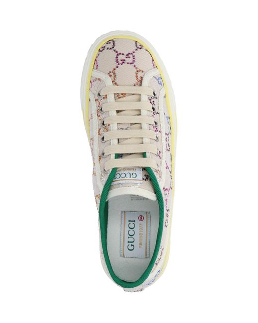 Gucci White 'tennis 1977' Sneakers