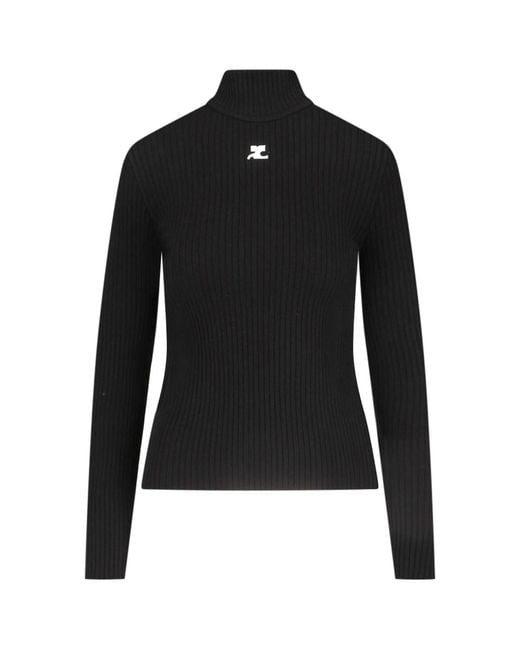 Courreges Black Turtleneck