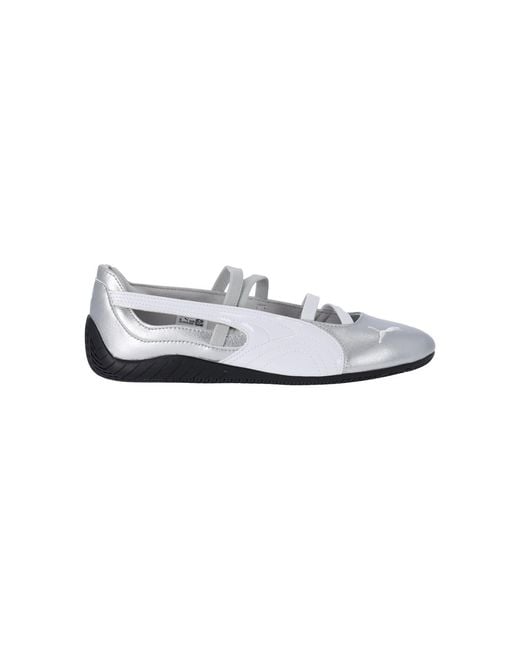 PUMA White Sneakers Upper: Leather