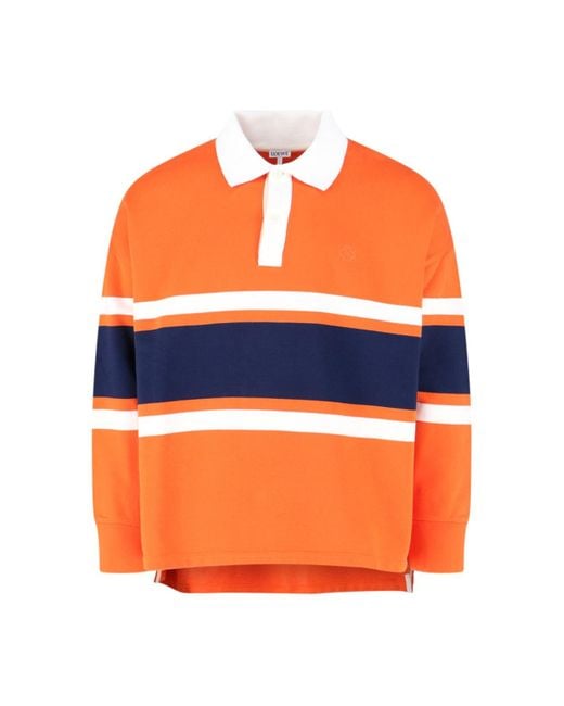 Loewe Orange Logo Sweater for men