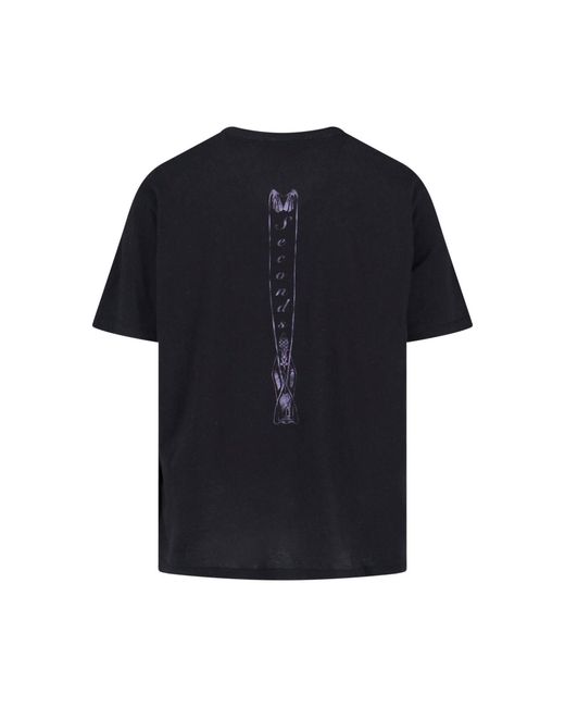 Our Legacy Black New Box T-Shirt for men