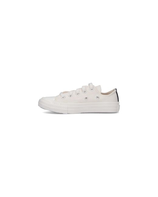 COMME DES GARÇONS PLAY Pink Sneakers Cotton for men