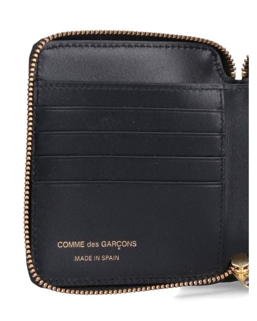 Comme des Garçons Black Leather Wallet