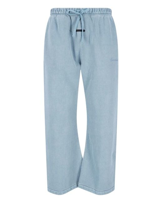 Fear Of God Blue Sweatpants “Kids Signature” for men
