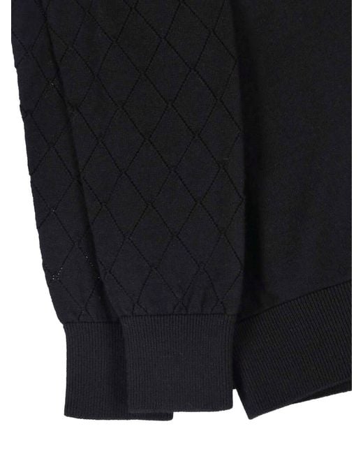 Balmain Blue 100% Virgin Wool Sweater
