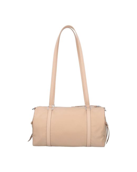 Prada Natural Bag With Logo