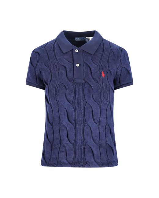Polo Ralph Lauren Blue Logo Polo Shirt