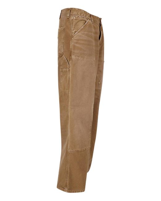 Carhartt Natural Sweatpants "Og Double Knee" for men