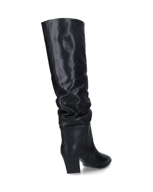 Jimmy Choo Black Boots Outer: Calf Leather