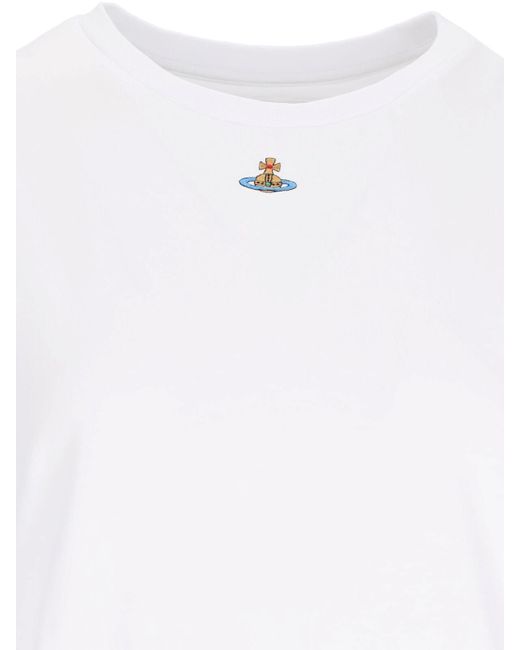 Vivienne Westwood White T-Shirts And Polos