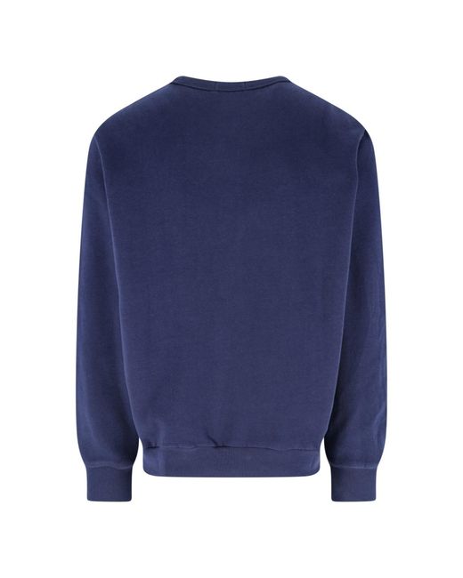 Polo Ralph Lauren Blue Logo Sweatshirt for men