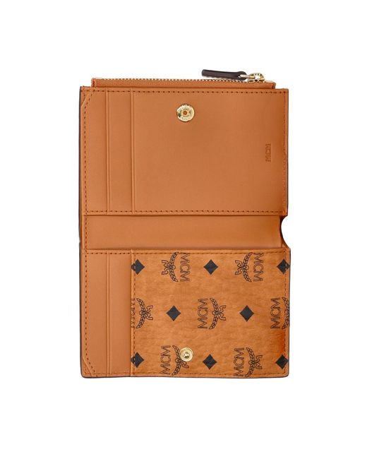 Portafoglio "Zip Wallet" di MCM in White da Uomo