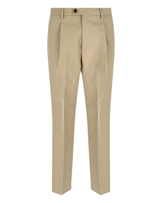 BE ABLE Natural Straight Tailored Trousers for men