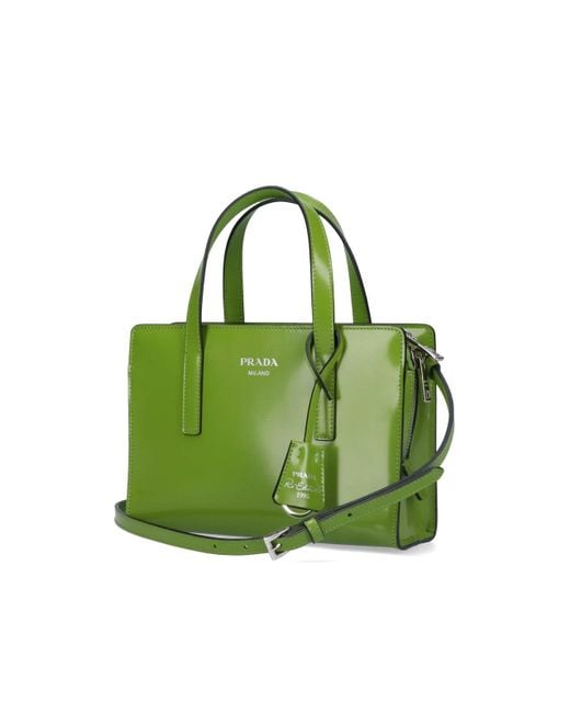 Borsa Mini "Re-Edition 1995" di Prada in Green