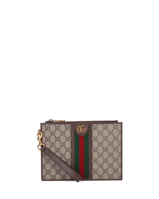 Gucci Synthetic Ophidia Pouch W/ Web Gg Supreme in Beige (Natural) for Men  - Save 10% | Lyst