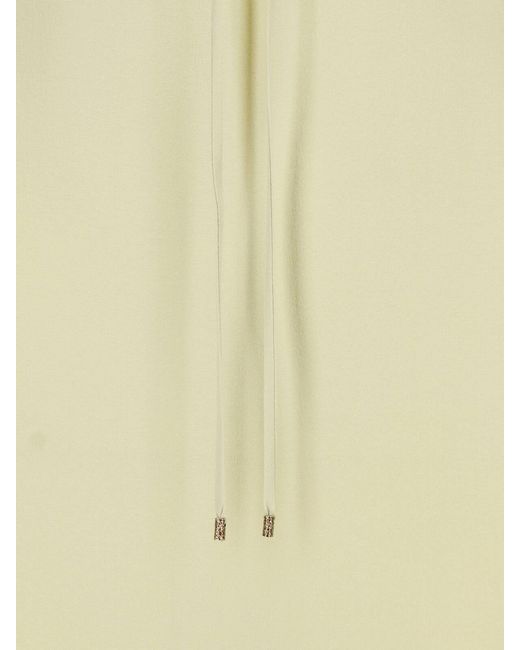 Chloé White Maxi Silk Dress