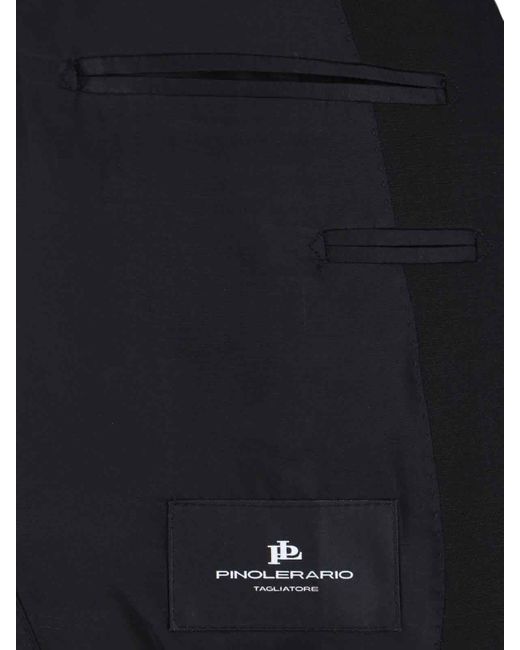 Tagliatore Black Pino Lerario Suit for men