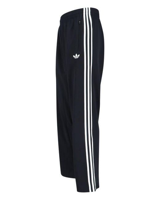 Adidas Blue 'Firebird' Track Pants for men