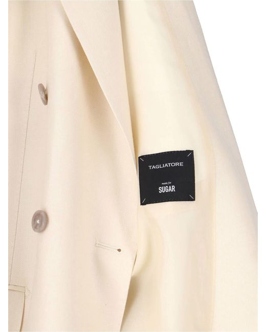 Tagliatore Natural Cream T Jasmine Linen Suit