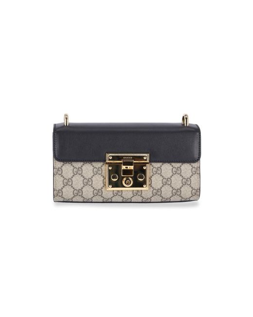 Gucci 'padlock' Mini Bag in Black Lyst