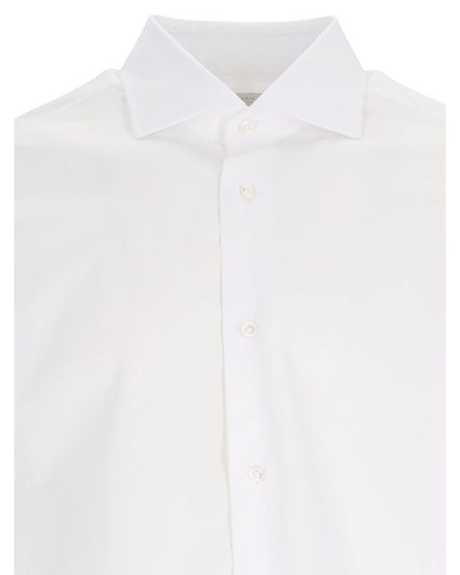 Laboratorio Del Carmine White Classic Shirt for men