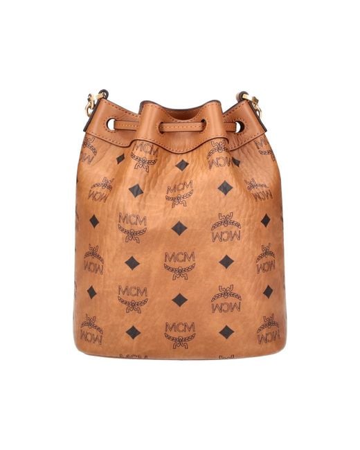 Borsa Secchiello "Dessau" di MCM in Brown
