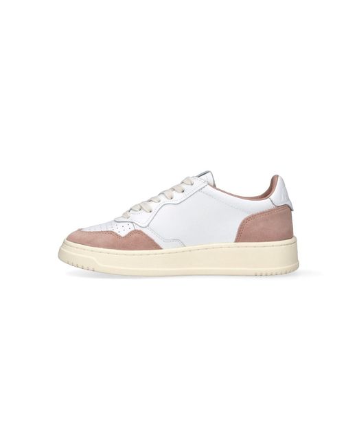 Autry White Sneakers Upper: Cow Leather