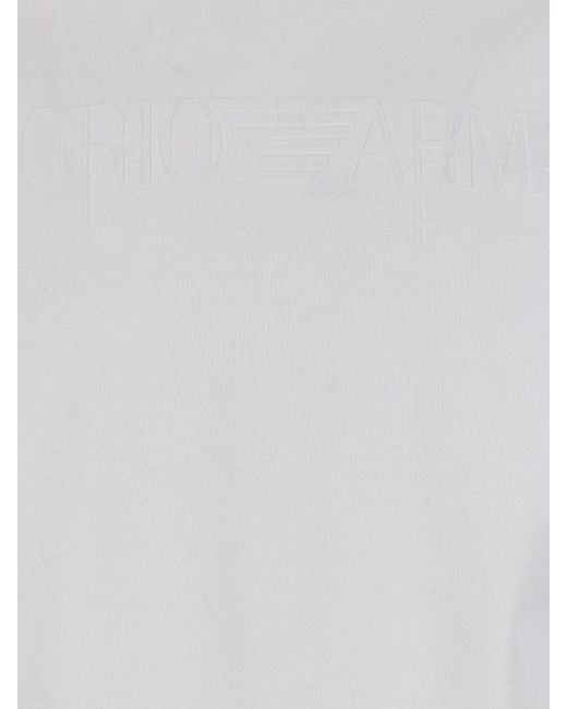 T-Shirt Logo di Emporio Armani in White da Uomo