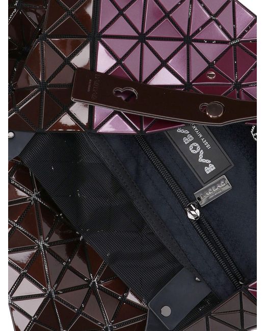 Issey Miyake Purple 'Prism' Tote Bag