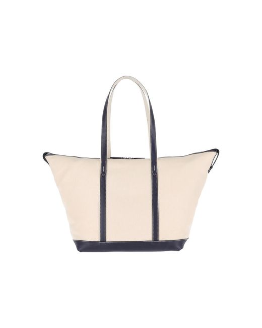 Polo Ralph Lauren Natural Medium Logo Tote Bag