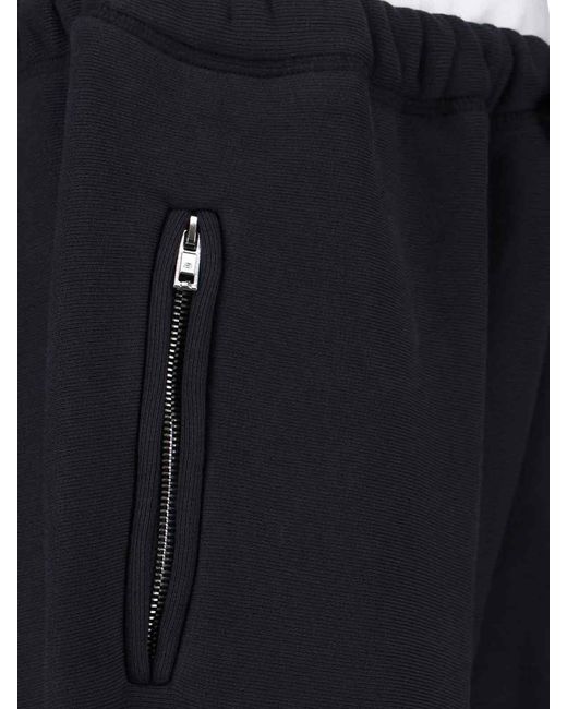 Alexander Wang Blue Logo Track Pants