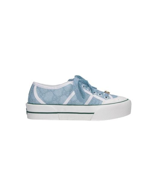Gucci Blue Sneakers "Gg"