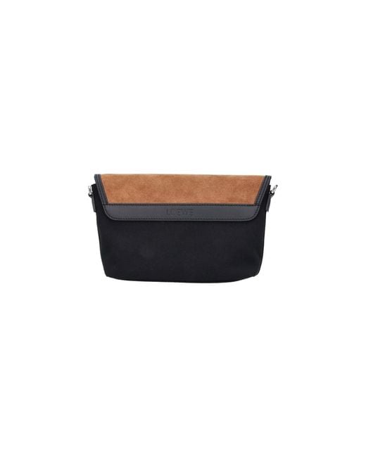 Borsa Messenger "Flex" di Loewe in White da Uomo