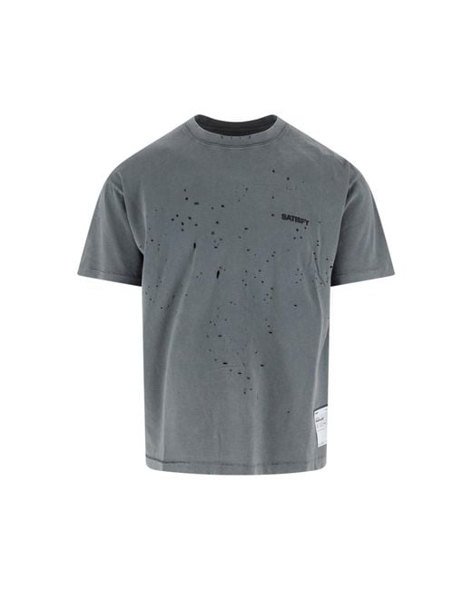 Satisfy Gray T-Shirt “Mothtech” for men