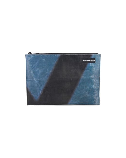 Freitag Blue Medium Pouch "F07 Chuck"